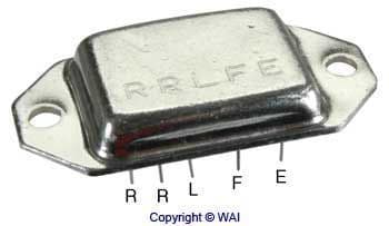 Regulator, alternator WAI IH707