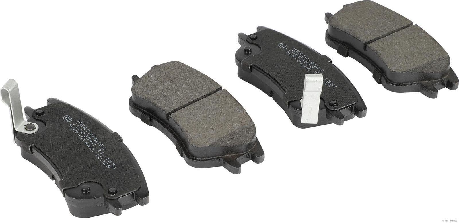 set placute frana,frana disc HERTH+BUSS JAKOPARTS J3600540