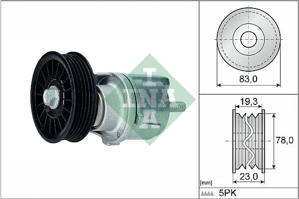 Intinzator curea, curea distributie Schaeffler INA 534 0185 10