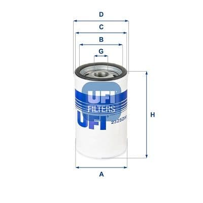 Filtru ulei UFI 23.252.00