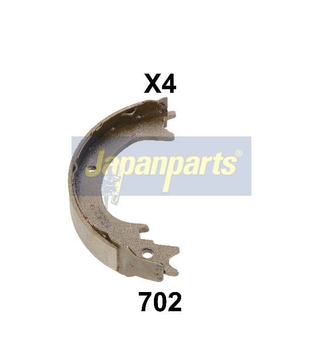 Set saboti frana JAPANPARTS GF-702AF