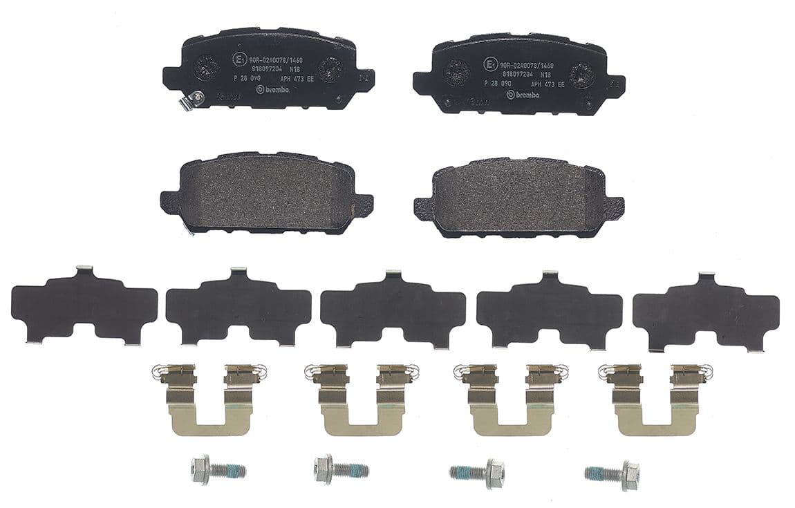 set placute frana,frana disc BREMBO PRIME LINE P 28 090