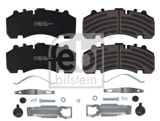 set placute frana,frana disc FEBI BILSTEIN 16606