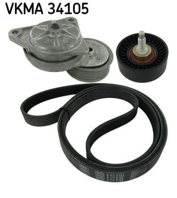 Set curea transmisie cu caneluri SKF VKMA 34105