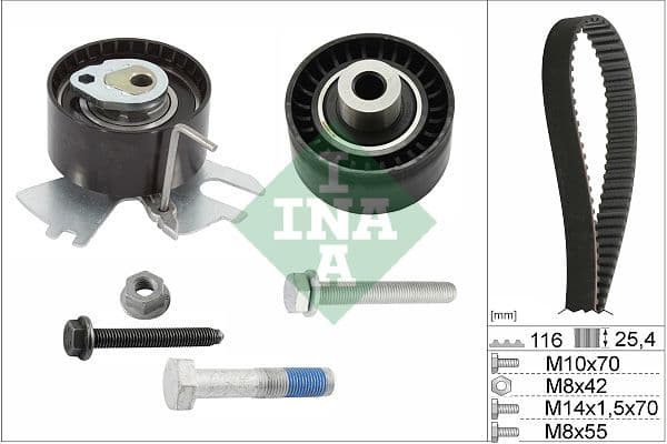 Set curea de distributie Schaeffler INA 530 0558 10