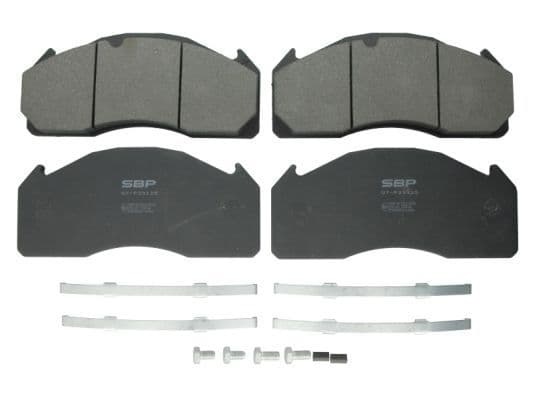 set placute frana,frana disc SBP 07-P29125