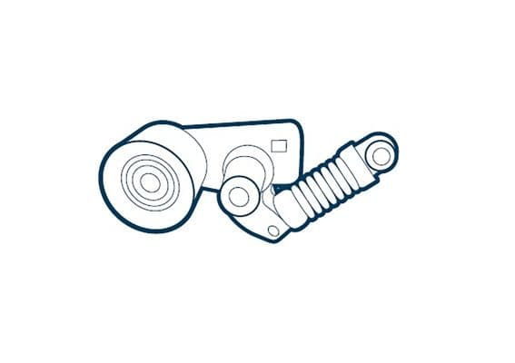 Intinzator curea, curea distributie OE GERMANY 01 2050 900002