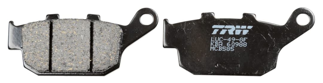 set placute frana,frana disc TRW MCB585