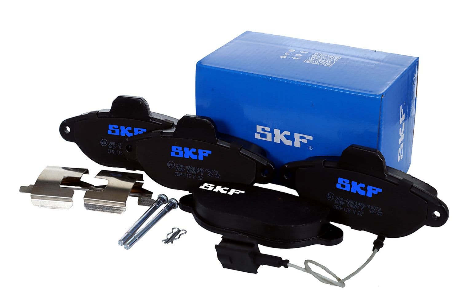 set placute frana,frana disc SKF VKBP 80087 E