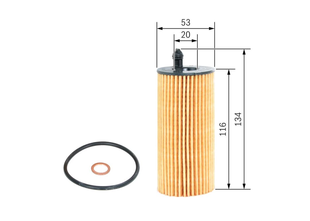 Filtru ulei BOSCH F 026 407 205