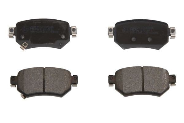 set placute frana,frana disc ABE C23023ABE