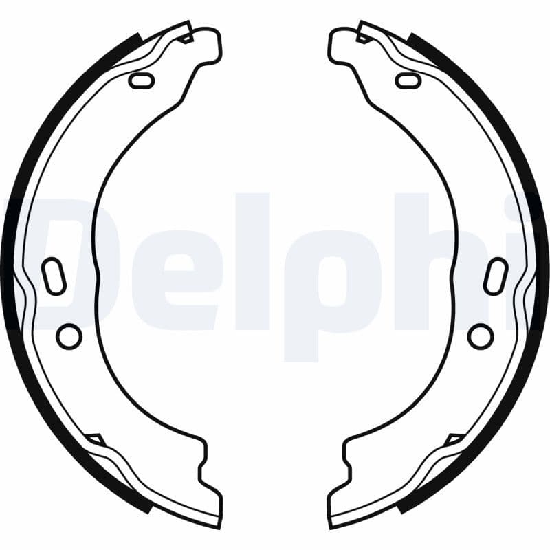 Set saboti frana, frana de mana DELPHI LS1978