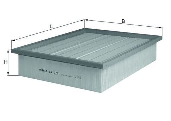 Filtru aer MAHLE LX 678