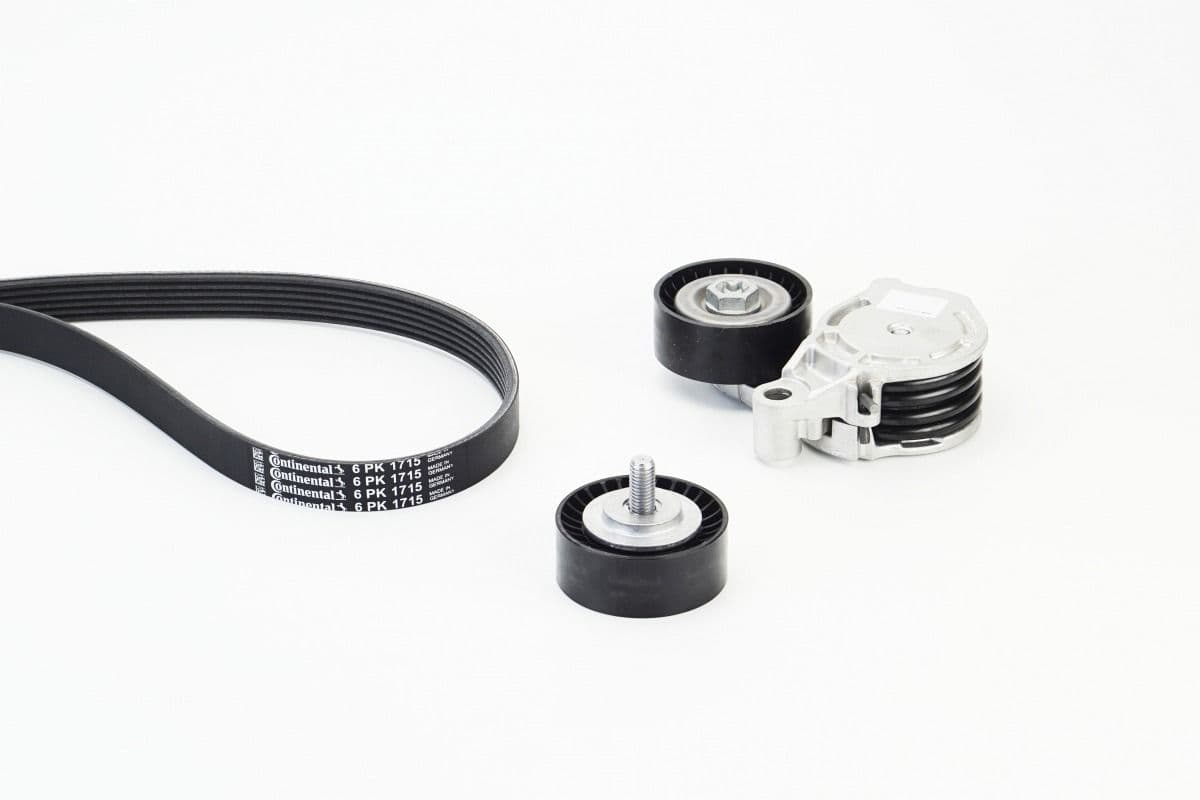 Set curea transmisie cu caneluri CONTINENTAL CTAM 6PK1715K2