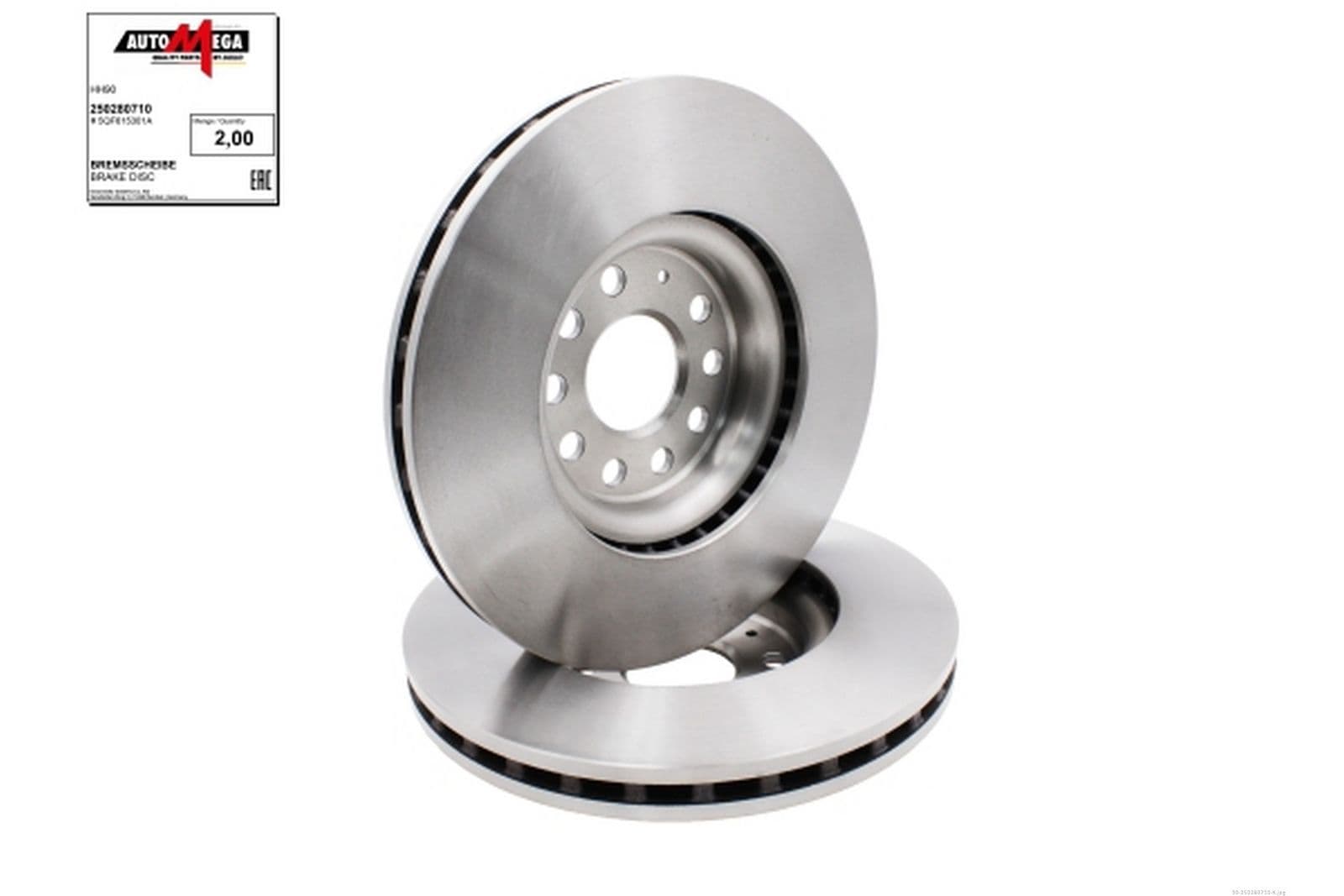 Disc frana AUTOMEGA 250280710