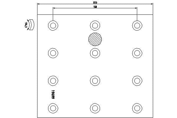 Set garnituri de frictiune, frana tambur TEXTAR 1969905