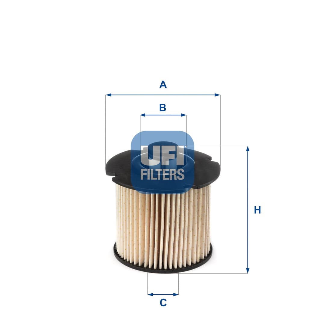 filtru combustibil UFI 26.104.00