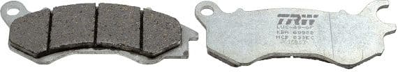 set placute frana,frana disc TRW Organic Eco MCB833EC