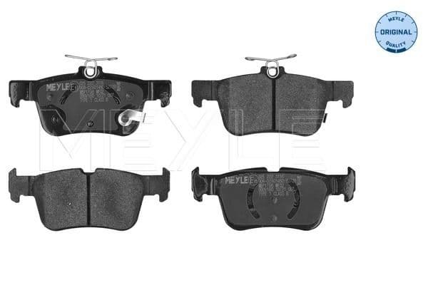 set placute frana,frana disc MEYLE -ORIGINAL: True to OE. 025 222 3116