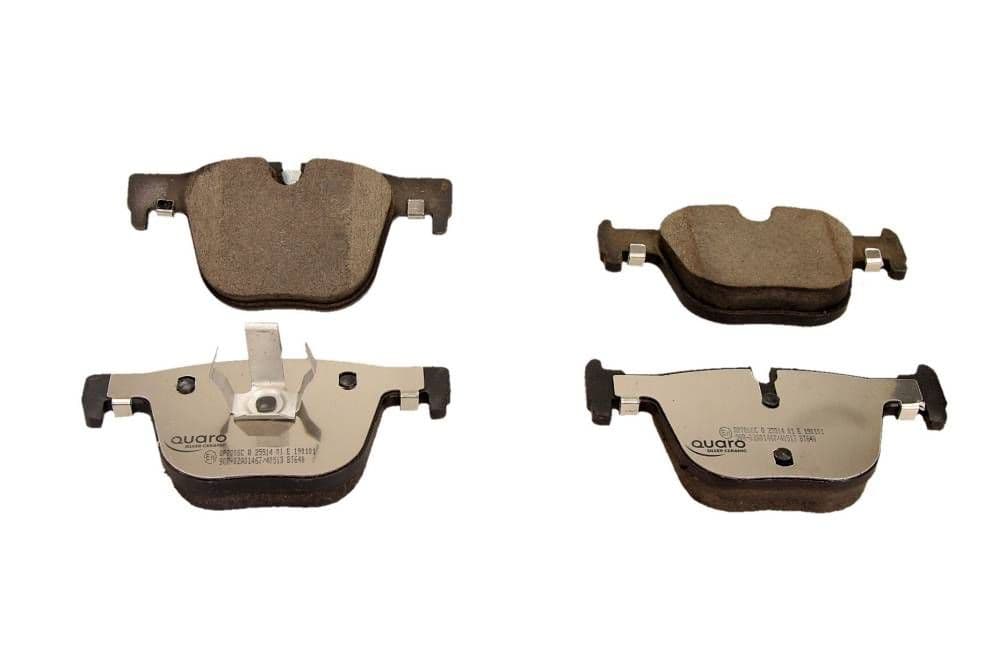 set placute frana,frana disc QUARO SILVER CERAMIC QP7006C
