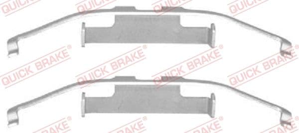Set accesorii, placute frana QUICK BRAKE 109-1097