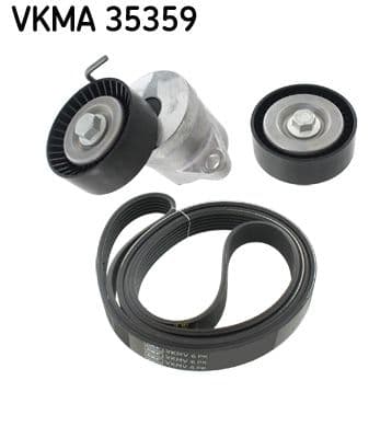Set curea transmisie cu caneluri SKF VKMA 35359