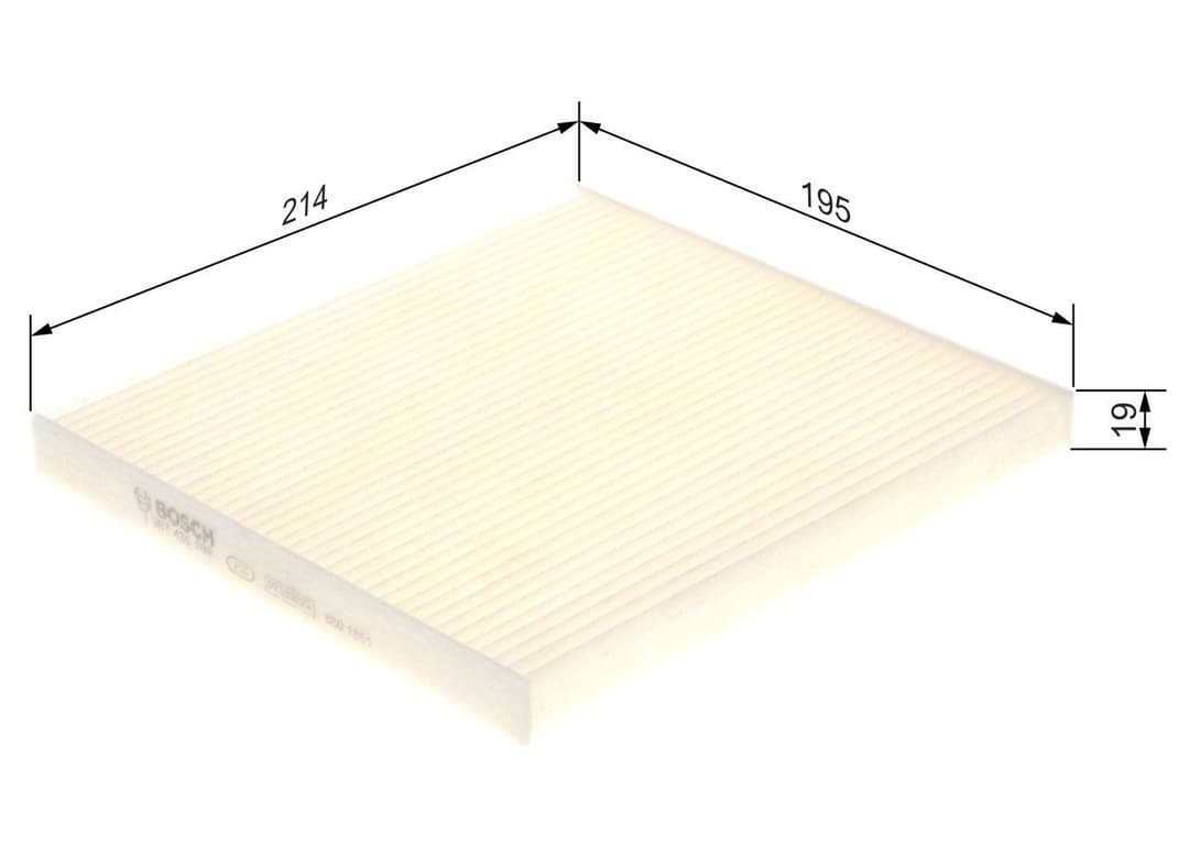 Filtru, aer habitaclu BOSCH 1 987 435 089