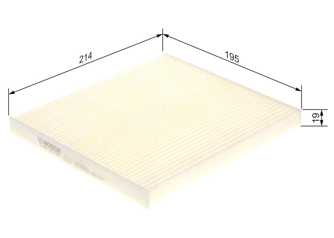 Filtru, aer habitaclu BOSCH 1 987 435 089