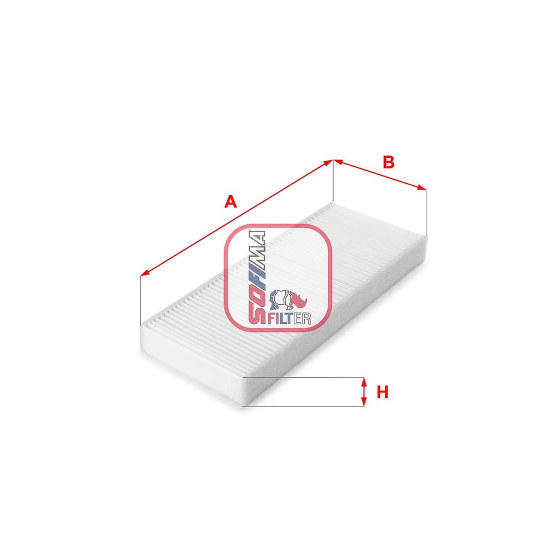 Filtru, aer habitaclu SOFIMA S 3214 C