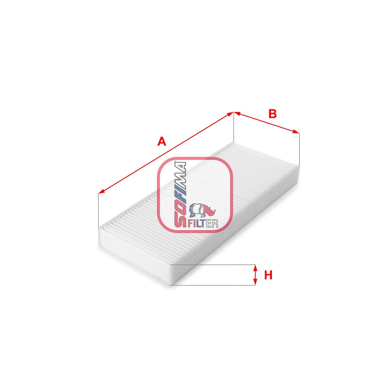 Filtru, aer habitaclu SOFIMA S 3214 C