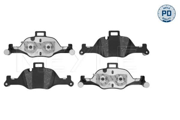 set placute frana,frana disc MEYLE -PD: Advanced performance and design. 025 259 0018/PD