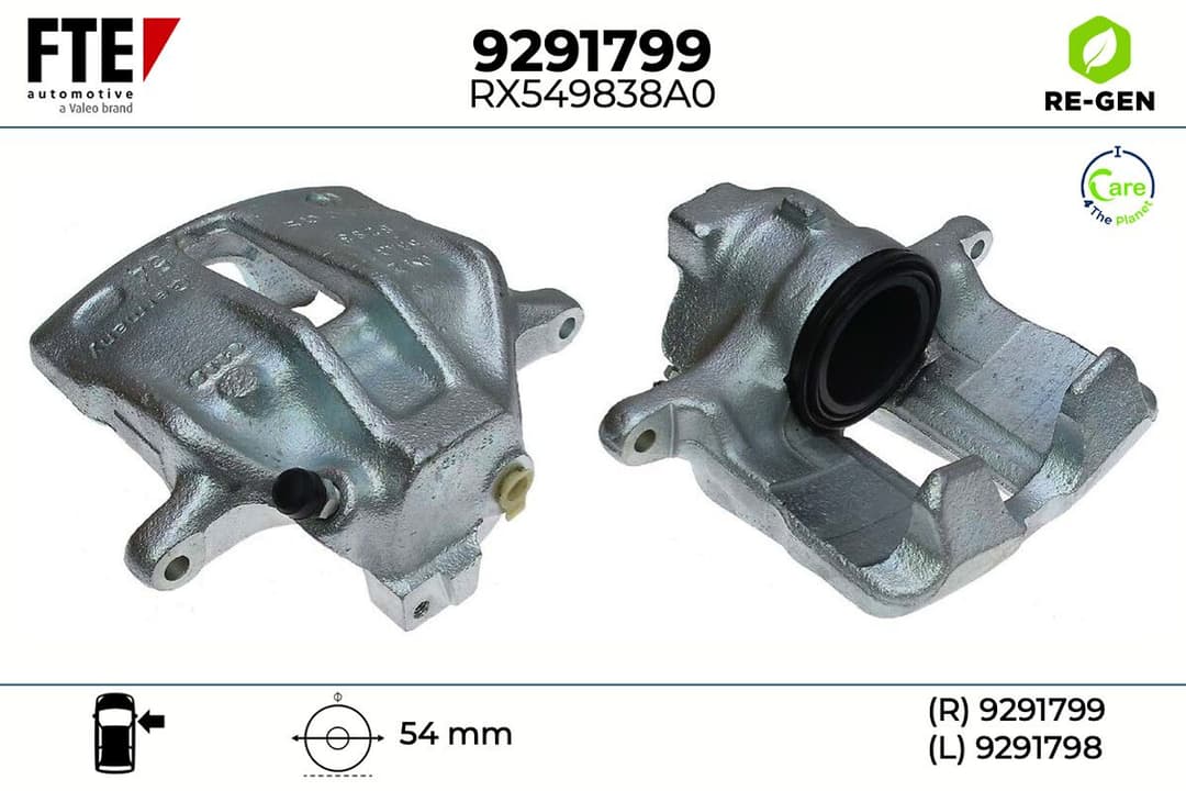 Etrier frana FTE 9291799