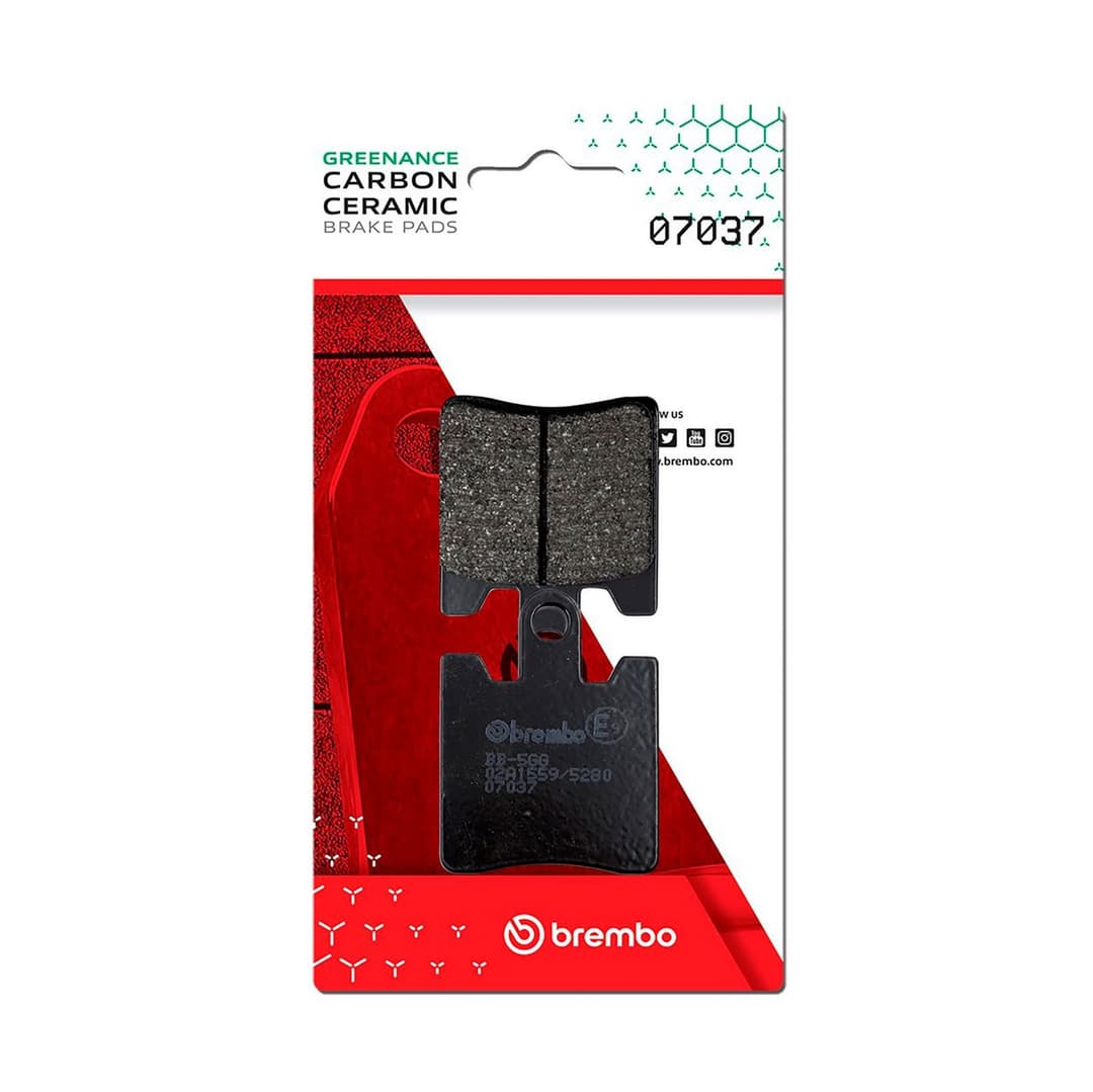 set placute frana,frana disc BREMBO PRIME - CarbonCeramic 07037
