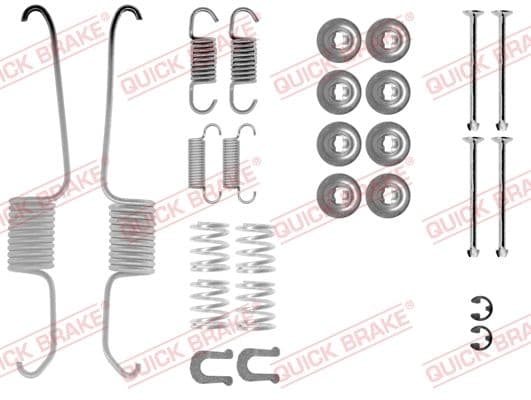 Set accesorii, sabot de frana QUICK BRAKE 105-0003