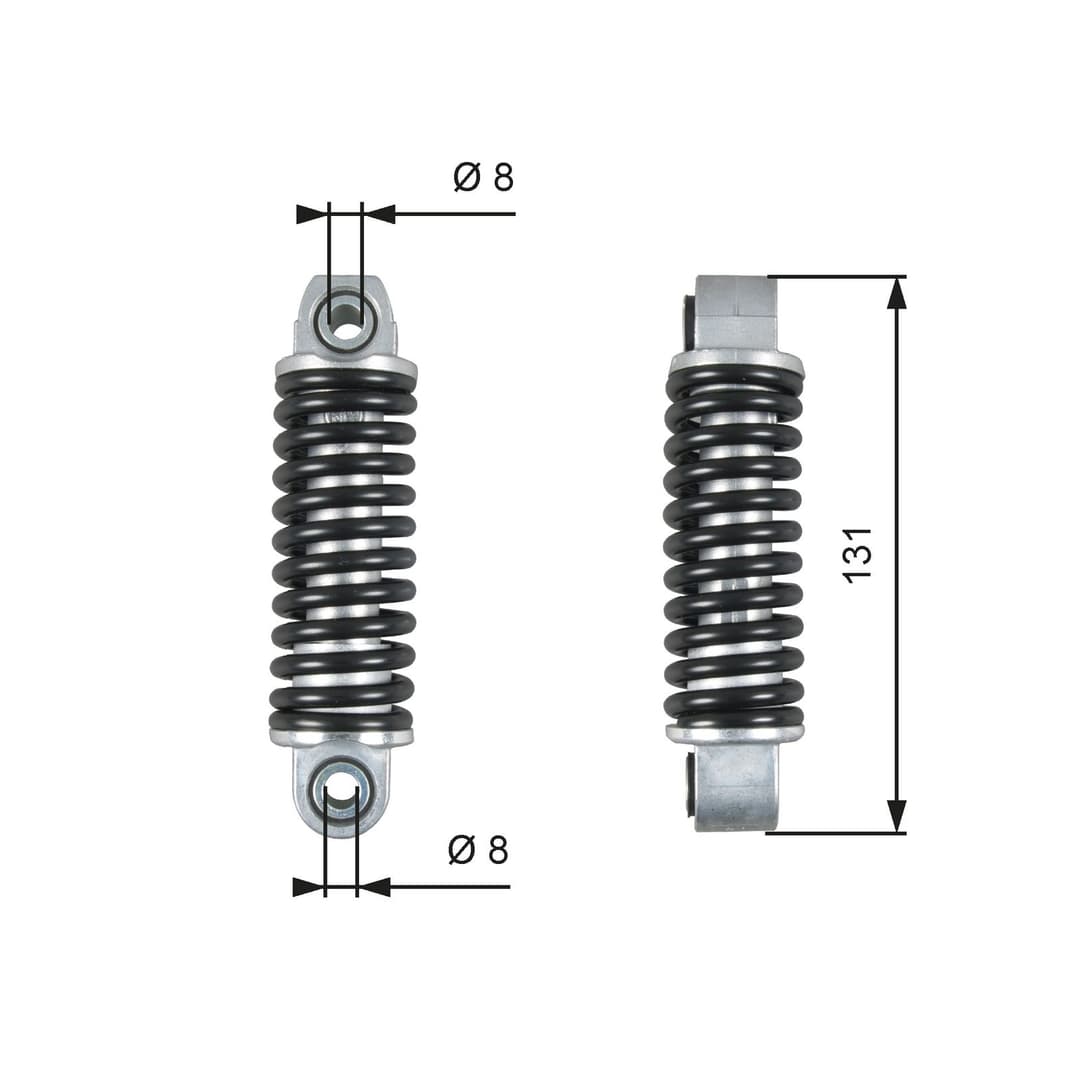 Amortizor vibratii, curea transmisie cu caneluri GATES DriveAlign™ T39151