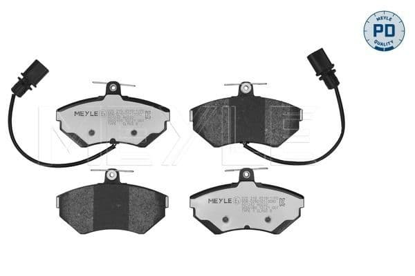 set placute frana,frana disc MEYLE -PD: Advanced performance and design. 025 219 4519-1/PD