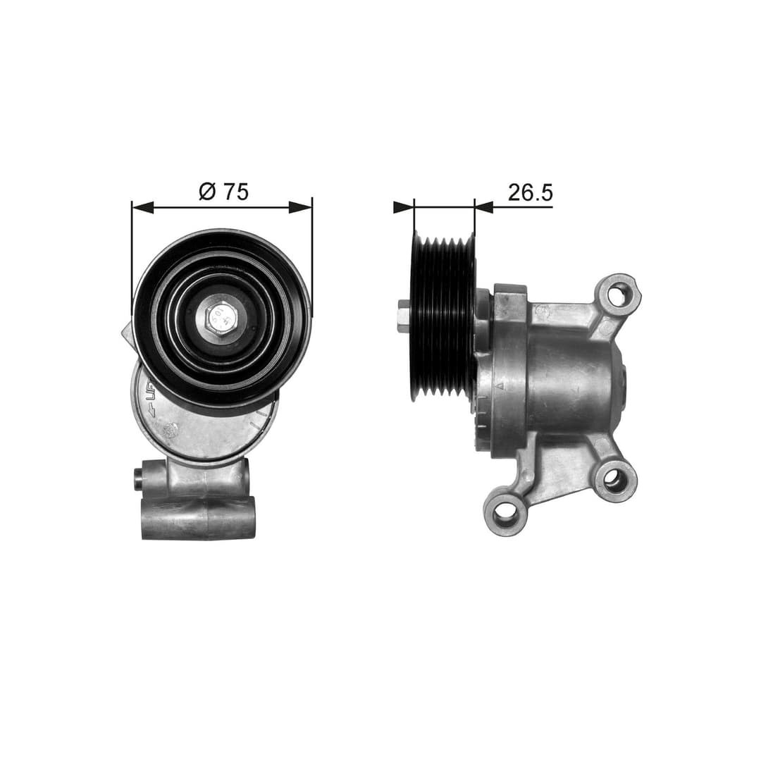 Intinzator curea, curea distributie GATES DriveAlign™ T38357
