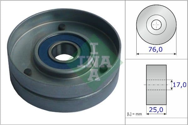 rola intinzator,curea transmisie Schaeffler INA 531 0751 30