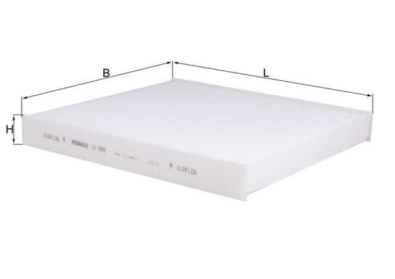 Filtru, aer habitaclu MAHLE LA 888
