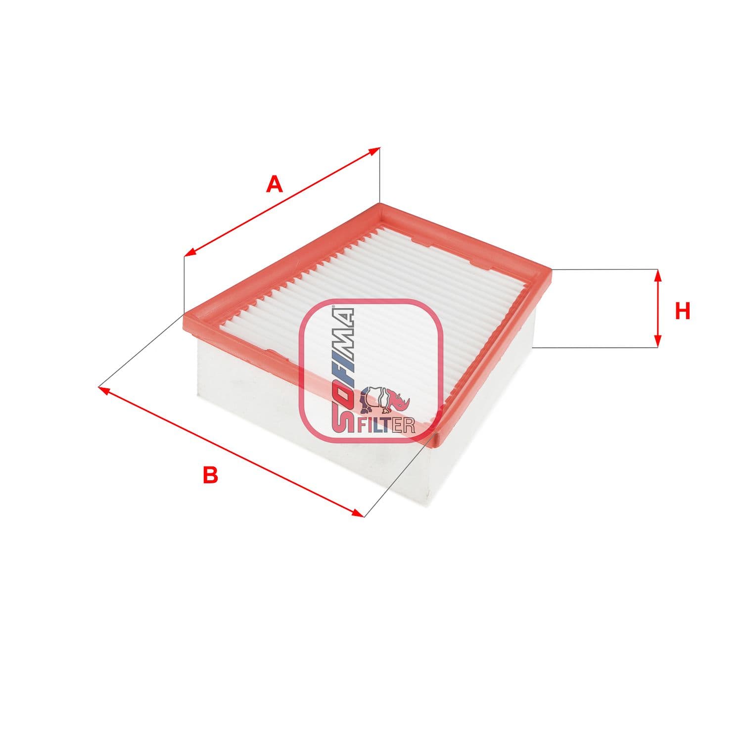 Filtru aer SOFIMA S 3687 A