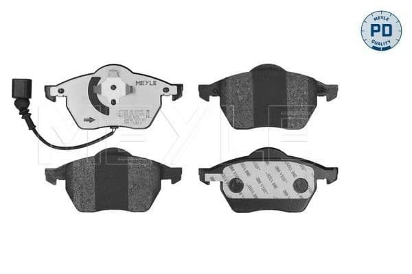 set placute frana,frana disc MEYLE -PD: Advanced performance and design. 025 233 9219/PD