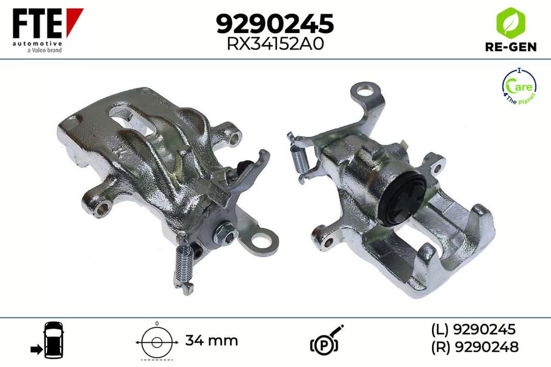 Etrier frana FTE 9290245