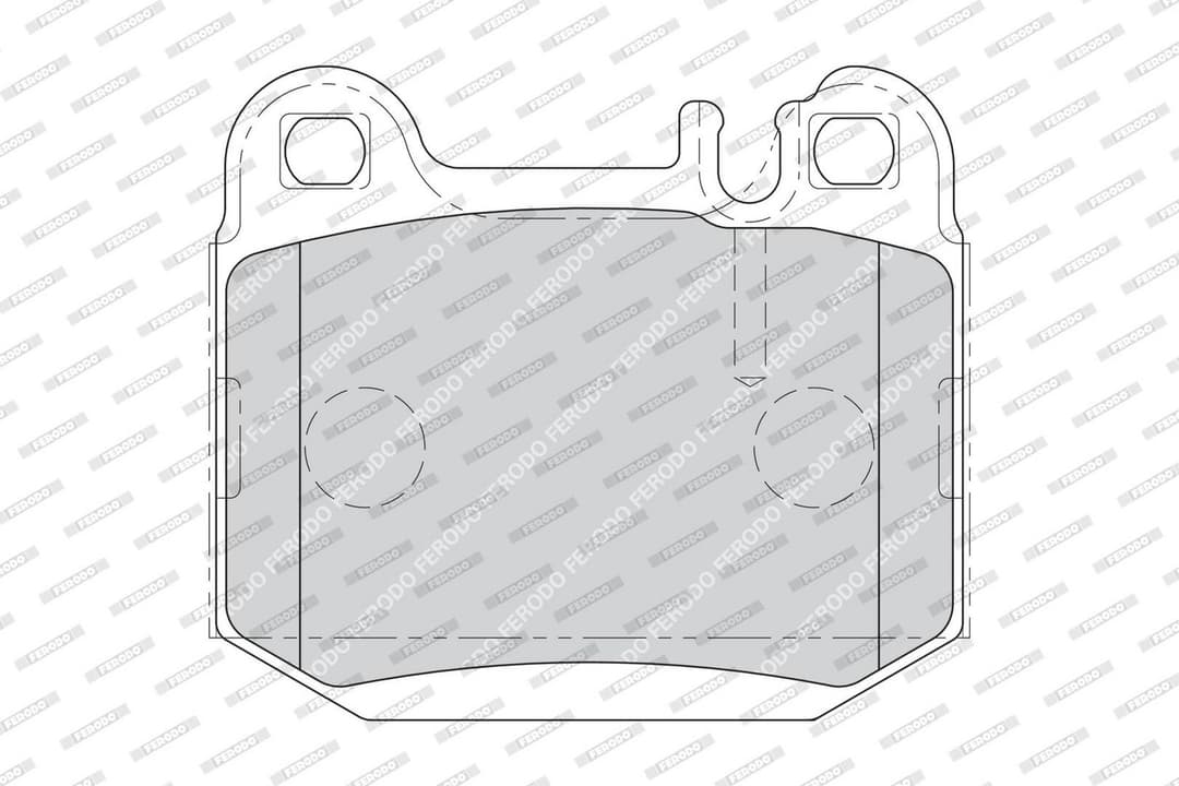 set placute frana,frana disc FERODO FDB1512