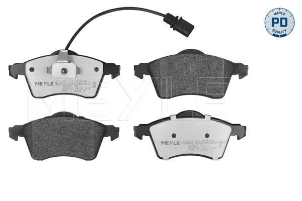 set placute frana,frana disc MEYLE -PD: Advanced performance and design. 025 218 8519/PD