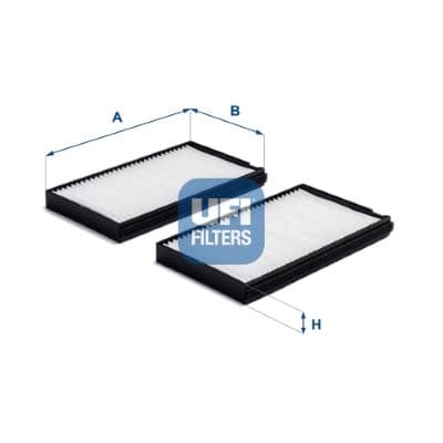 Filtru, aer habitaclu UFI 53.394.00