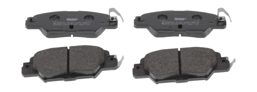 set placute frana,frana disc FERODO PREMIER ECO FRICTION FDB5116