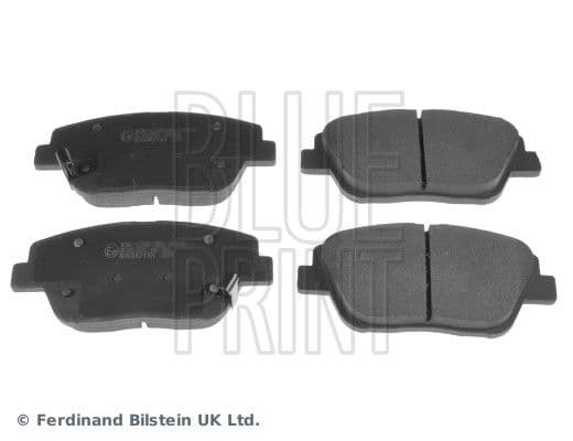 set placute frana,frana disc BLUE PRINT ADG042133