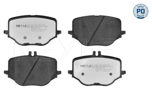 set placute frana,frana disc MEYLE -PD: Advanced performance and design. 025 263 9014/PD