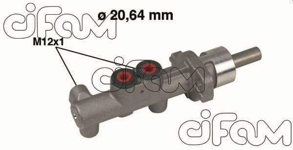 Pompa centrala, frana CIFAM 202-400