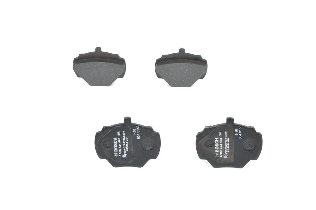 set placute frana,frana disc BOSCH 0 986 424 563
